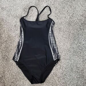 Catalina One Piece Black & White Swimsuit